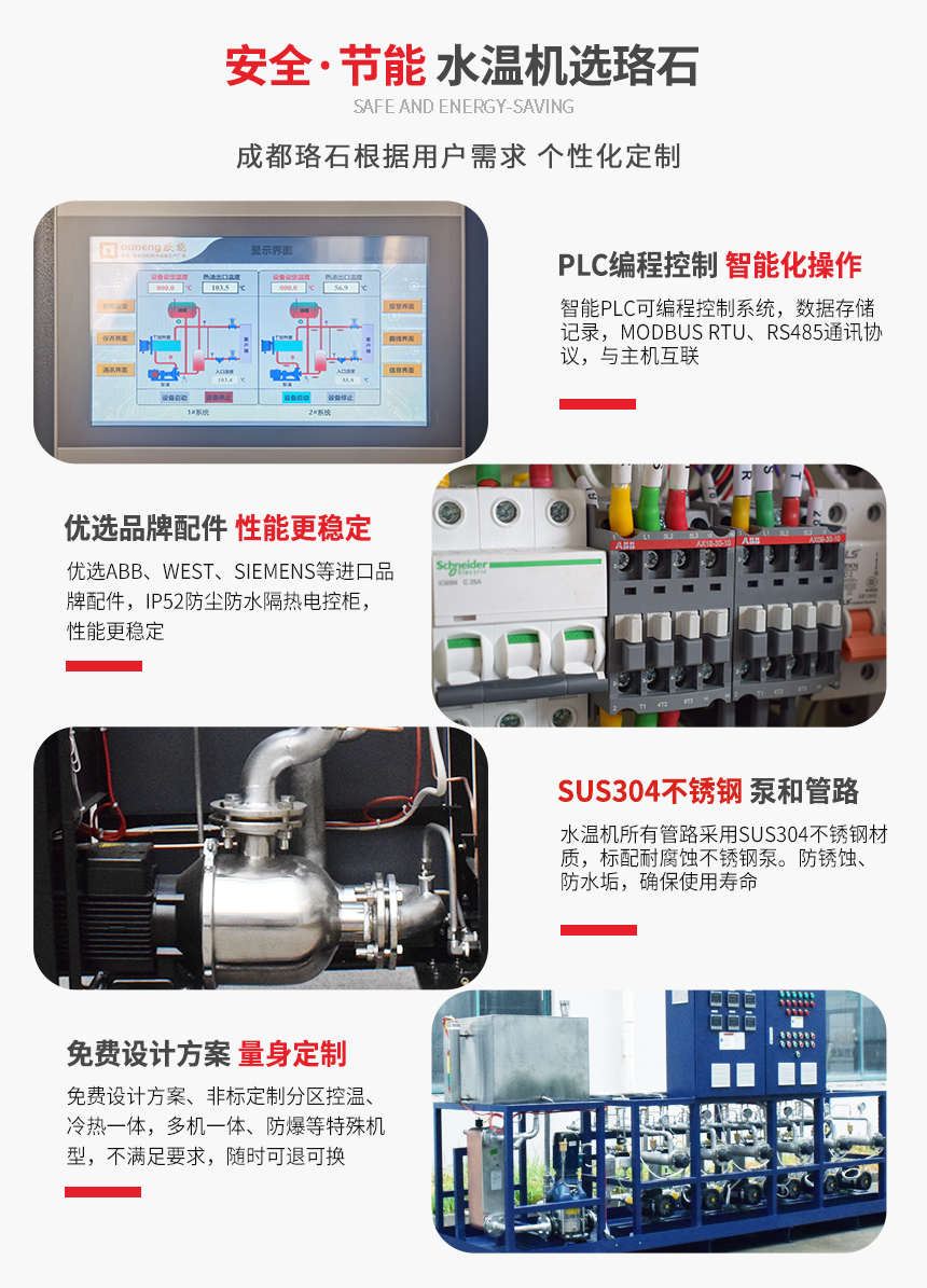 120℃標準水溫機產品特點